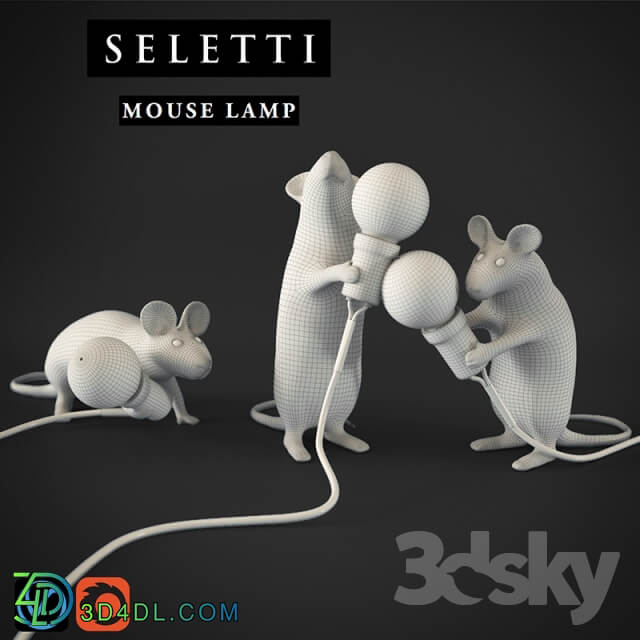 SELETTI Mouse Lamps