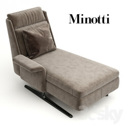 Other soft seating Deckchair chair Spencer Chaise Longue by Minotti 