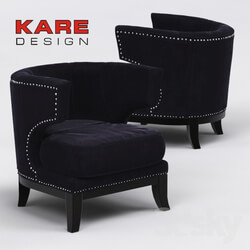 Armchair KARE Arm Chair Art Deco 