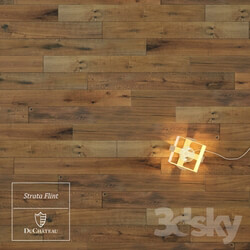 Wood Strata Collection Flint wooden floor by DuChateau 