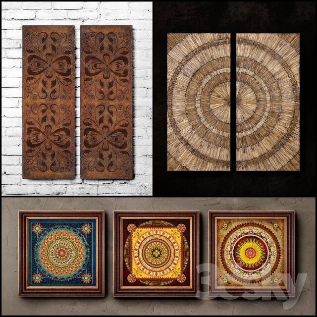 Wooden panels. Collection 35