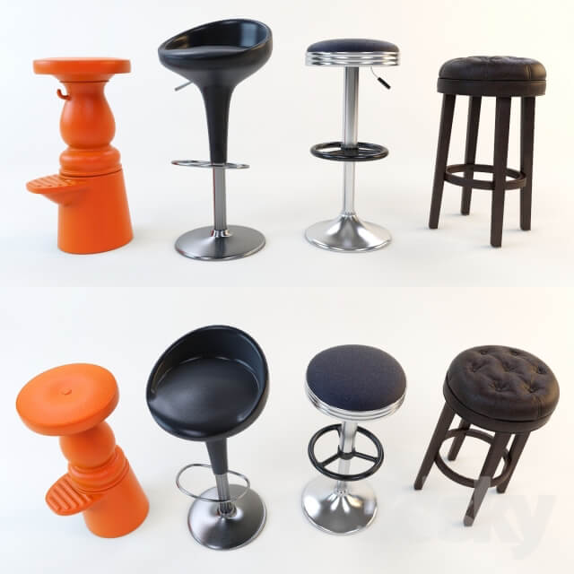 A set of bar stools 4 pcs. Part 1