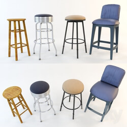 A set of bar stools 4 pcs. Part 2 