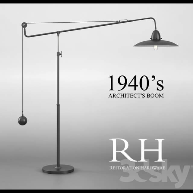 RH 1940S ARCHITECT 39 S BOOM FLOOR LAMP