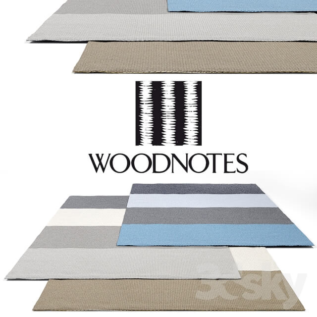 Woodnotes Rug Set 3