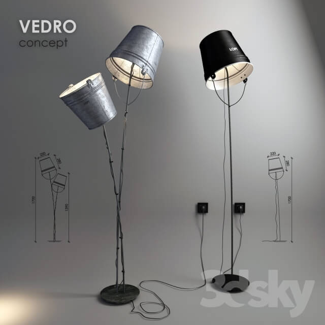 Floor lamps VEDRO concept