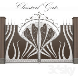 Other architectural elements Classical forged gate 