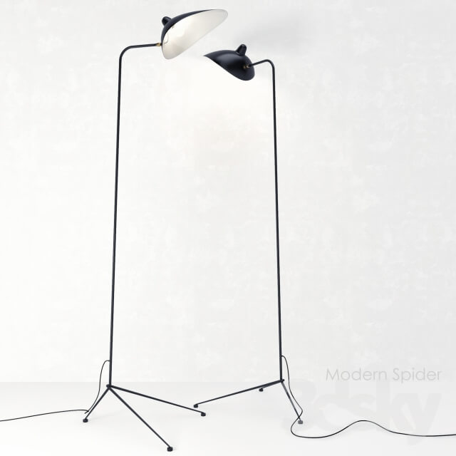 Modern Spider floor lamp