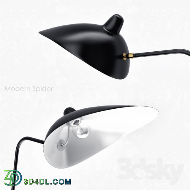 Modern Spider floor lamp