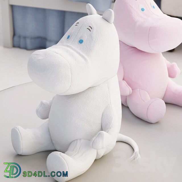 Moomintroll and Snork two