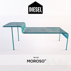 Moroso Diesel Collection Work is over coffee table 