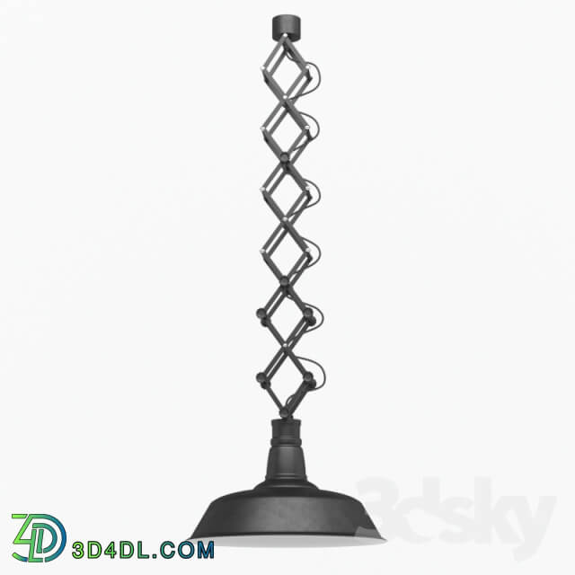 Kare Pendant Lamp Infinity Pendant light 3D Models