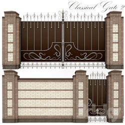 Other architectural elements Classical forged gate 2 