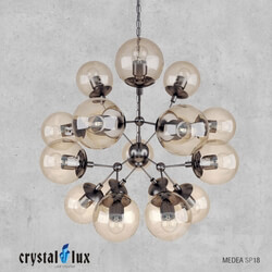 Chandelier Crystal Lux Medea SP18 Pendant light 3D Models 