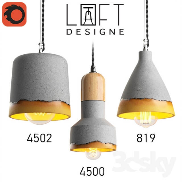 LoftDesigne Pendant Light 4502 4500 819