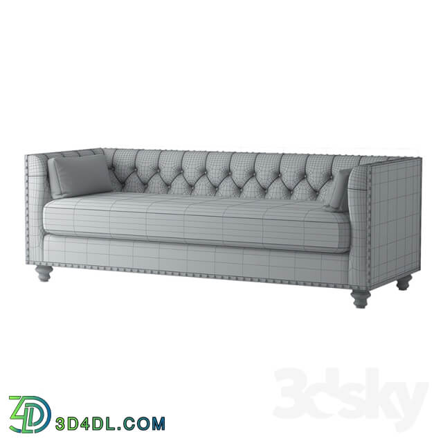 Madeline Chesterfield 3 Seater Sofa. Brosa Furniture.