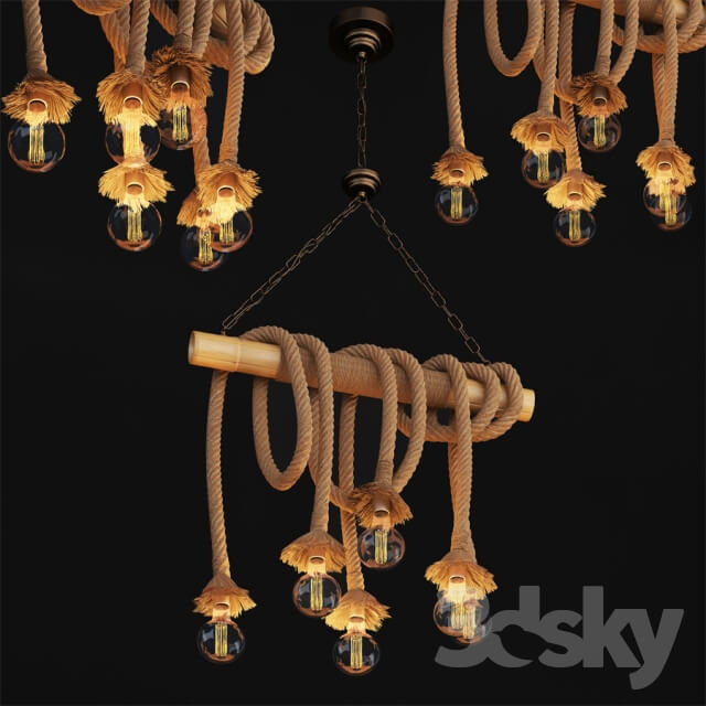 Fullmatcher. Rope lamp.