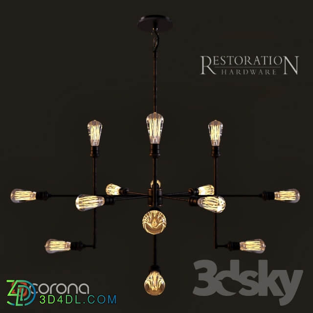 RH VARICK CHANDELIER 43