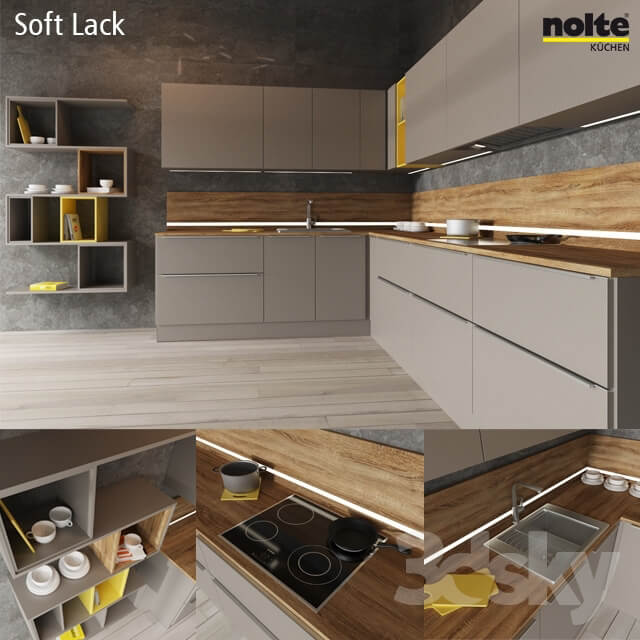 Kitchen Nolte Soft Lack