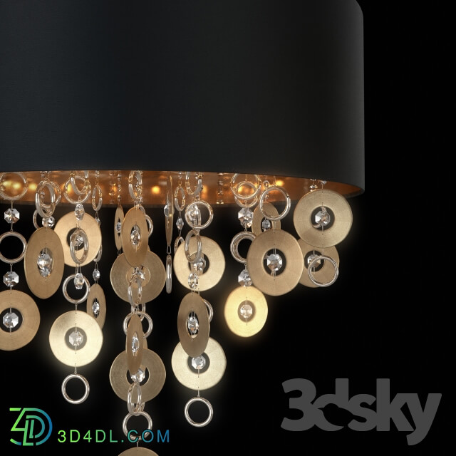 chandelier AIARDINI Esmeralda 117 sp80 12L