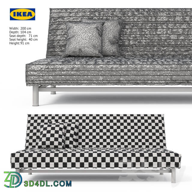 Ikea BEDDINGE LOVAS sofa bed BEDINGE LЁVOS Sofa Bed