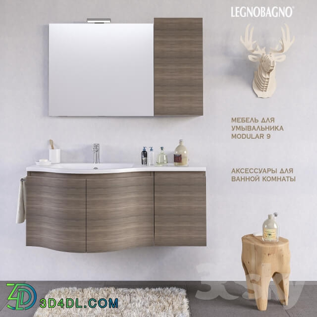 Furniture washbasin MODULAR 9 Bathroom Accessories