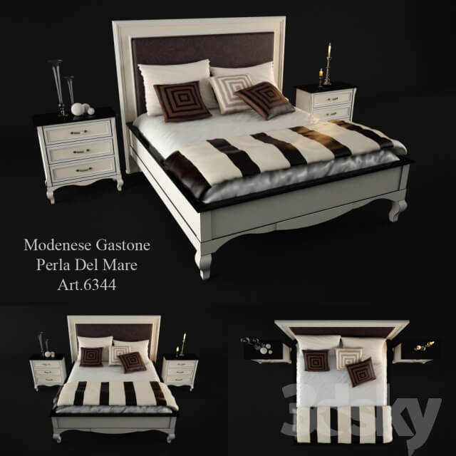 Bed Modenese Gastone Perla Del Mare Art.6344