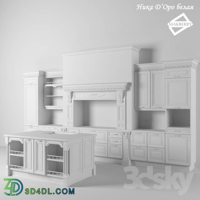 Kitchen Kitchen Nick D 39 Oro White.