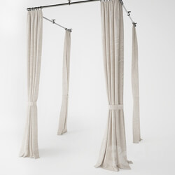 Curtains baldachin 