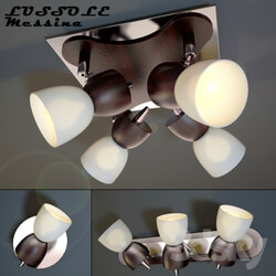 Lussole Messina Ceiling lamp 3D Models 