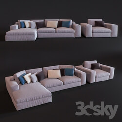 Gordon sofa and armchair by Relax factory 