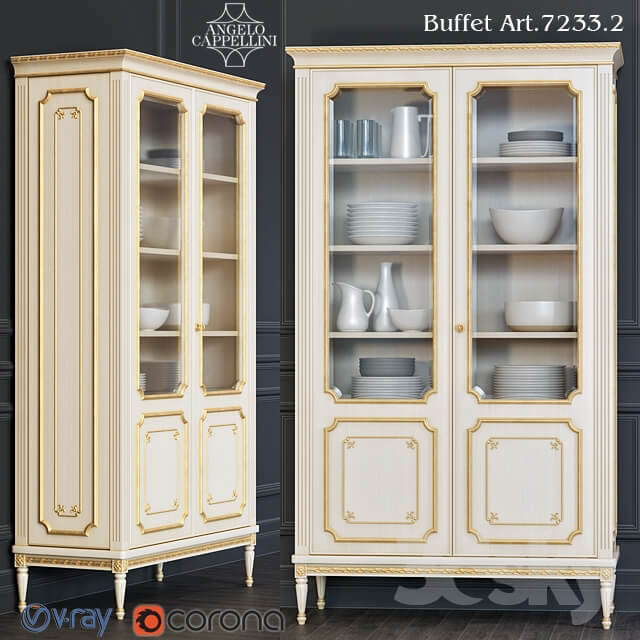 Wardrobe Display cabinets ANGELO CAPPELLINI Buffet Art.7233.2