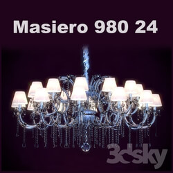 Masiero 980 24 Pendant light 3D Models 