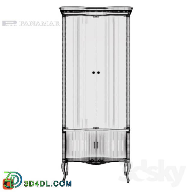 Wardrobe Display cabinets PANAMAR showcase 705.001.P