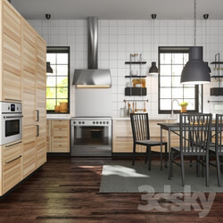Kitchen Kitchen IKEA METOD Torhamn ash 