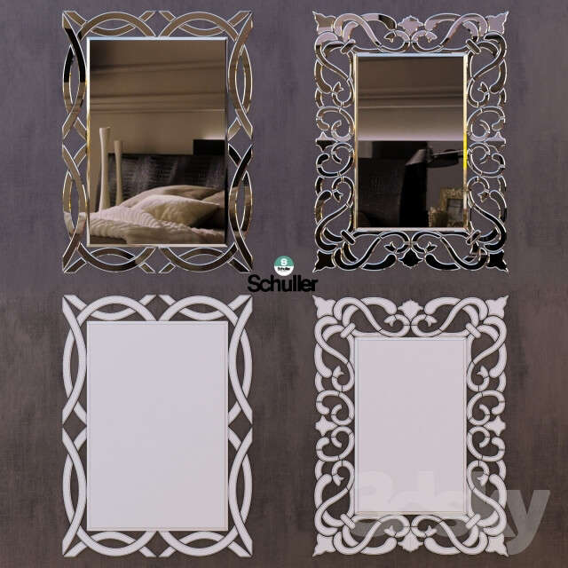 Set of two mirrors Schuller