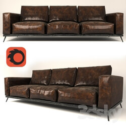 Leather sofa 