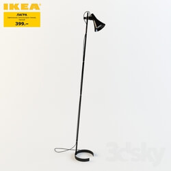 LAGRA lamp mounted force flue read IKEA 