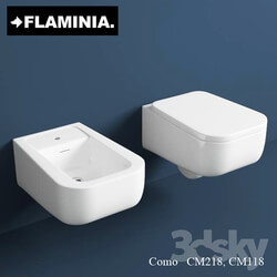 Flaminia Como toilet and bidet 