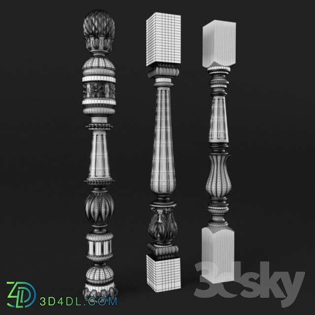 Staircase balusters