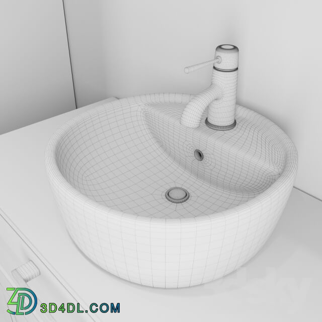 Furniture for bathroom sink and faucet IKEA