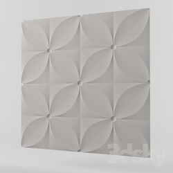 Gypsum panel 3D Star 
