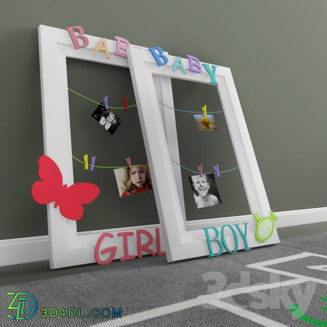 Miscellaneous Creative frame for baby