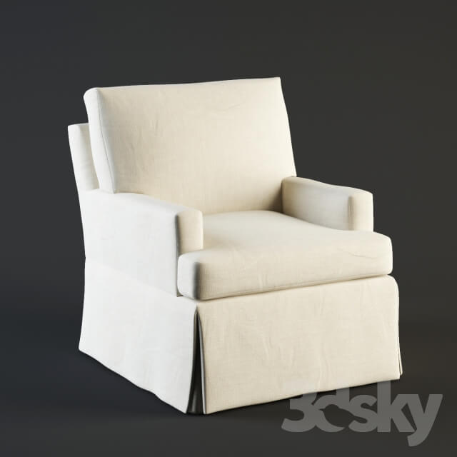 Crate Barrel Hathaway Swivel Glider