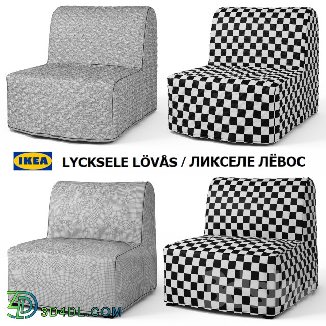 Armchair bed Ikea LYCKSELE LOVAS Lycksele LЁVOS