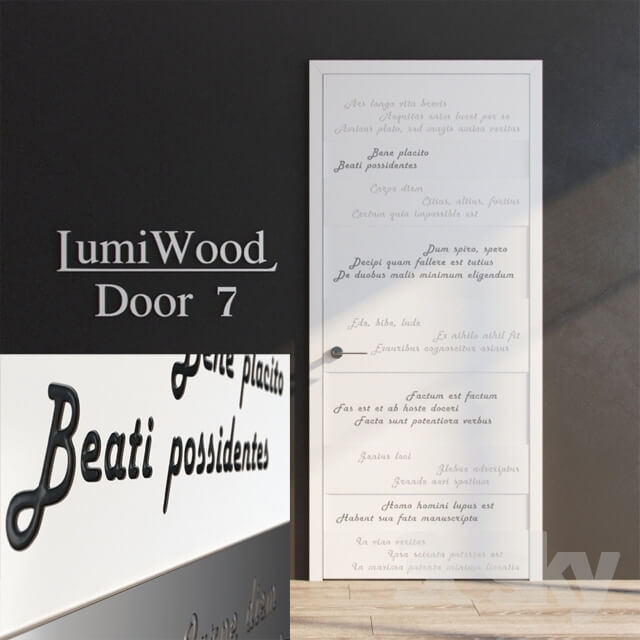 Lumi Wood Door 7