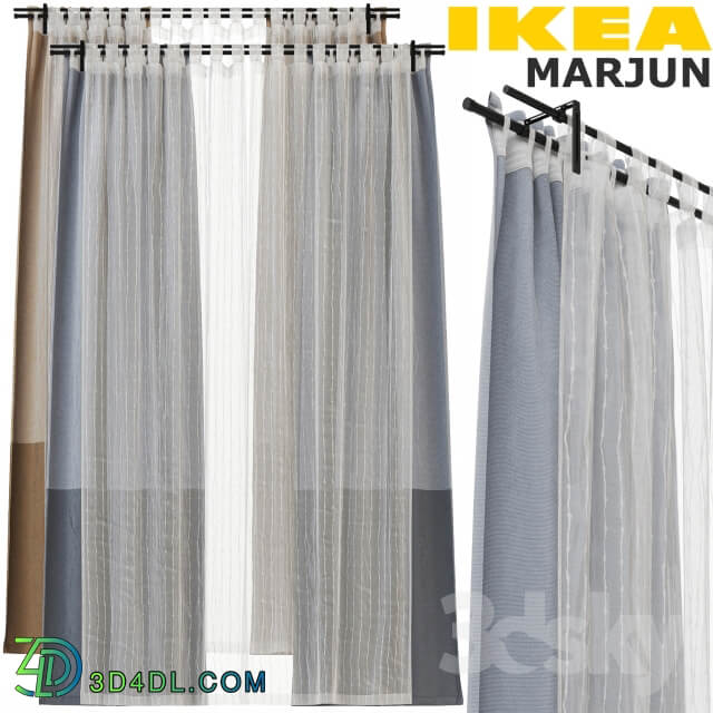 IKEA MARJUN MARYUN CURTAIN SET