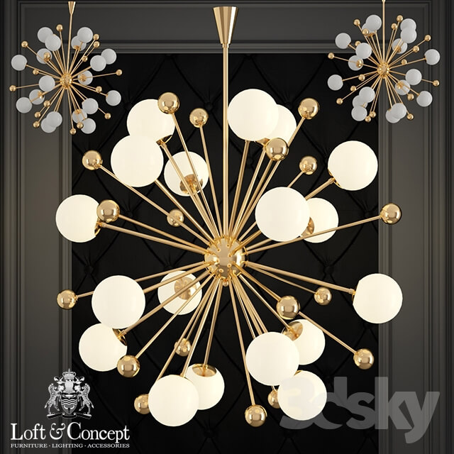 Chandelier Magic Circus Sputnik Chandeliers 01 Pendant light 3D Models