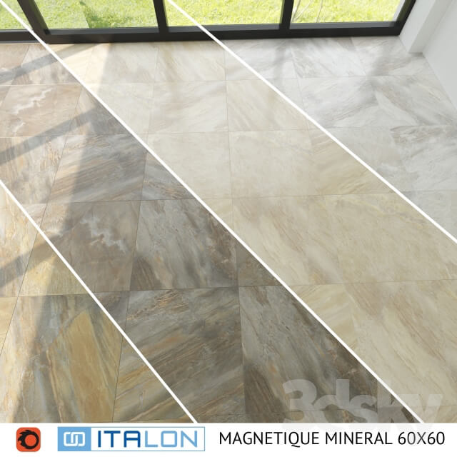 ITALON MAGNETIQUE MINERAL 60x60