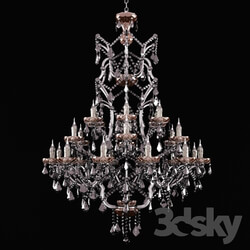 Timothy Oulton Crystal Chandelier Large Pendant light 3D Models 